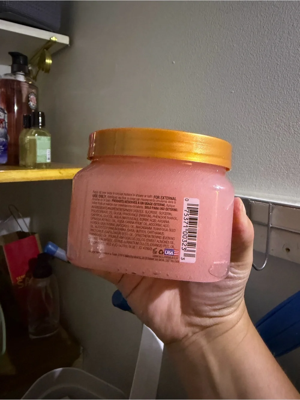 Tree Hut Moroccan Rose Shea Sugar Scrub - Pink